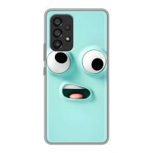 Силиконовые Чехлы (смешные стикеры) для Samsung Galaxy A53 (5G) – мордочка