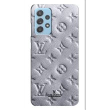 Текстурный Чехол Louis Vuitton для Самсунг Галакси А53 (5G) (Белый ЛВ)
