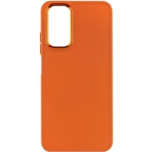 TPU чехол Bonbon Metal Style для Samsung Galaxy A54 5G – Оранжевый