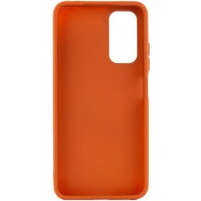 TPU чехол Bonbon Metal Style для Samsung Galaxy A54 5G – Оранжевый