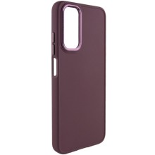 TPU чехол Bonbon Metal Style для Samsung Galaxy A54 5G – Бордовый