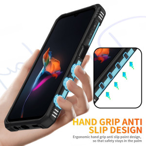 Ударостійкий чохол Pathfinder Ring для Samsung Galaxy A54 5G – Блакитний