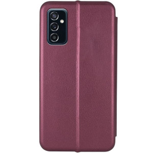 Шкіряний чохол-книжка Classy для Samsung Galaxy A54 5G – Бордовий