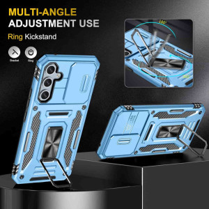 Ударостійкий чохол Camshield Army Ring для Samsung Galaxy A54 5G – Блакитний