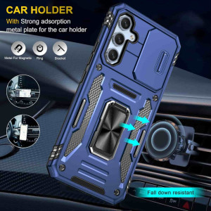 Ударостійкий чохол Camshield Army Ring для Samsung Galaxy A54 5G – Синій