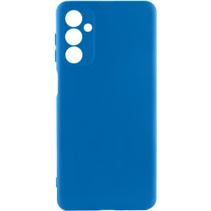 Чохол TPU GETMAN Liquid Silk Full Camera для Samsung Galaxy A54 5G – Синій