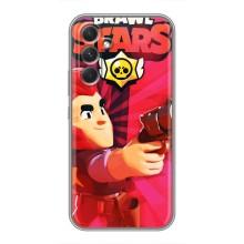 Чехол для Samsung Galaxy A54 Бравл Старс (VPrint) – Дуелянт Кольт