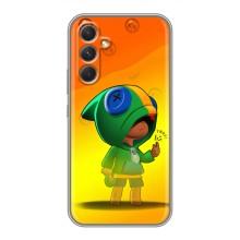 Чехол для Samsung Galaxy A54 Бравл Старс (VPrint) – Хлопчик Леон