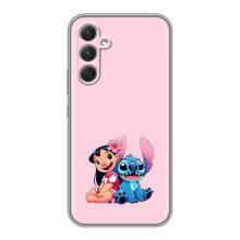 Чехол с принтом Стич на Samsung Galaxy A54 – Лило и Стич