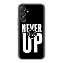 Силіконовый Чохол на Samsung Galaxy A54 з картинкою НАЙК (Never Give UP)