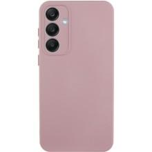 Чохол Silicone Cover Lakshmi Full Camera (A) для Samsung Galaxy A55 (Рожевий)