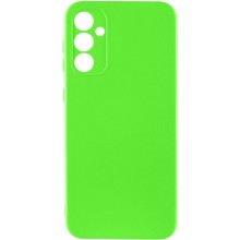 Чехол TPU GETMAN Liquid Silk Full Camera для Samsung Galaxy A55 (Салатовый)