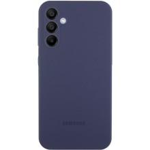 Чехол Silicone Cover Lakshmi Full Camera (AAA) with Logo для Samsung Galaxy A55 – Темно-синий