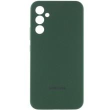 Чехол Silicone Cover Lakshmi Full Camera (AAA) with Logo для Samsung Galaxy A55 – Зеленый