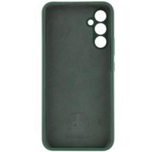 Чехол Silicone Cover Lakshmi Full Camera (AAA) with Logo для Samsung Galaxy A55 – Зеленый