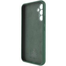 Чехол Silicone Cover Lakshmi Full Camera (AAA) with Logo для Samsung Galaxy A55 – Зеленый