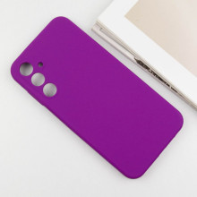 Чехол Silicone Cover Lakshmi Full Camera (AA) для Samsung Galaxy A55 – Фиолетовый