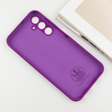 Чехол Silicone Cover Lakshmi Full Camera (AA) для Samsung Galaxy A55 – Фиолетовый