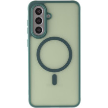 Чехол TPU Bloom with MagSafe для Samsung Galaxy A55 5G – Зеленый