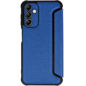 Кожаный чехол-книжка GETMAN Razor (PU) для Samsung Galaxy A55 – Blue