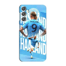 Чехлы с принтом для Samsung Galaxy A55 Футболист – Erling Haaland