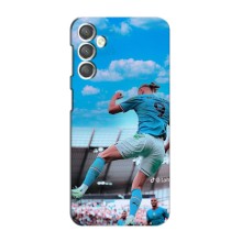 Чехлы с принтом для Samsung Galaxy A55 Футболист – Эрлинг Холанд
