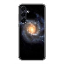 Чохли КОСМОС  на Samsung Galaxy A55 – Чорна дира