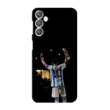 Чехлы Лео Месси Аргентина для Samsung Galaxy A55 (Лео Чемпион)
