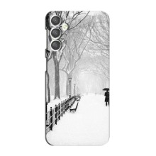 Чехлы на Новый Год Samsung Galaxy A55 (Снегом замело)