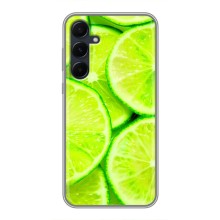 Чехлы с Фруктами для Samsung Galaxy A55 (VPrint) (Лайм)