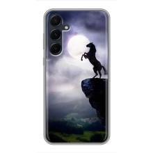 Чехлы с изображением разных животных для Samsung Galaxy A55 (Лошадь)