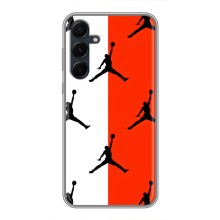 Чехлы для Samsung Galaxy A55 - с картинкой JORDAN (AlphaPrint) (Лого Джордан)
