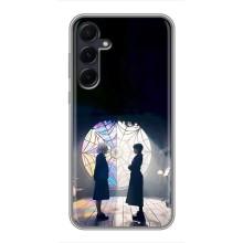 Чехлы с принтом Уэнсдей на Samsung Galaxy A55 – Уэнсдей и Энди