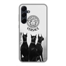 Чехлы VERSACE для Самсунг А55 (5G) (PREMIUMPrint) (Доберман Версаче)