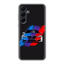 Чехол BMW для Самсунг А55 (5G) – Цветная БМВ