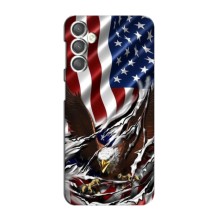 Чехол Флаг USA для Samsung Galaxy A55