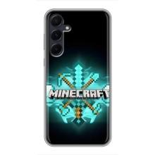 Чехол майнкрафт для Samsung Galaxy A55 – MineCraft 2