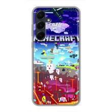 Чехол майнкрафт для Samsung Galaxy A55 – MINECRAFT