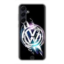 Чохол "Фольксваген" для Samsung Galaxy A55 – Volkswagen на чорному