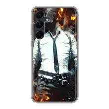 Силиконовый чехол с картинкой "Герой Pubg" на Samsung Galaxy A55 – Man Пубг