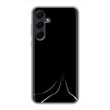 Чохол з картинками на чорному фоні для Samsung Galaxy A55 – Дорога