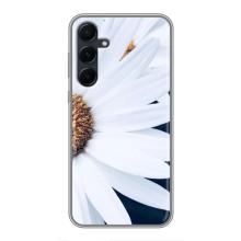 Чехол с ромашками на Samsung Galaxy A55 – Пол ромашки