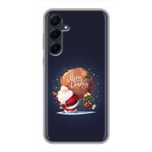 Чехол Санта Клаус для Samsung Galaxy A55 – Подарки от Санты