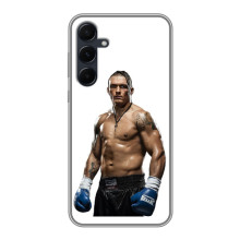 Чехол с картинкой Александр Усик для Samsung Galaxy A55 – Усик на белом