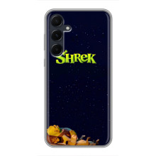 Чохол з мультфільмом Шрек на Samsung Galaxy A55 – Шрек лого