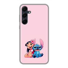 Чохол з принтом Стіч на Samsung Galaxy A55 – Ліло і Стіч