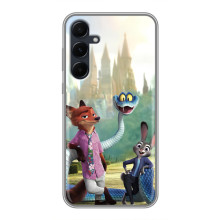 Чохол Зоотрополіс на Samsung Galaxy A55 – Нік Джуді і змія