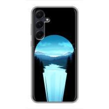 Летний Чехол на Samsung Galaxy A55 – Синий Водопад