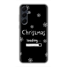 Рождественские, Праздничные Чехлы для Самсунг А55 (5G) (Christmas loading)