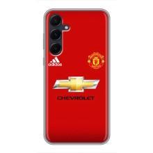 Силиконовые Чехлы принт Футбол на Samsung Galaxy A55 – Man United